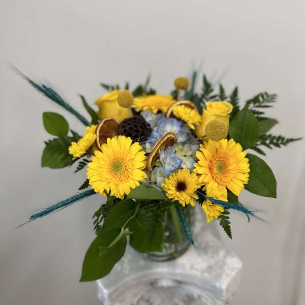 Feeling Happy by Westford Florist Art by Veny