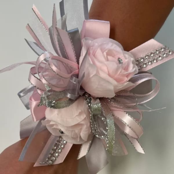 Festive Rose Prom Corsage