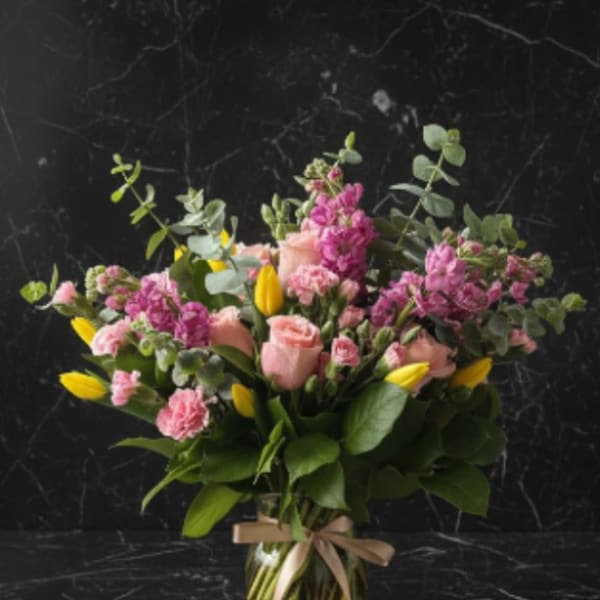 Tulips Spring Radiance Bouquet