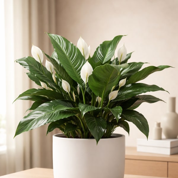 Serenity White Peace Lily