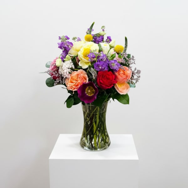 Cherished Garden | Luxury Garden Style Rose Arrangement