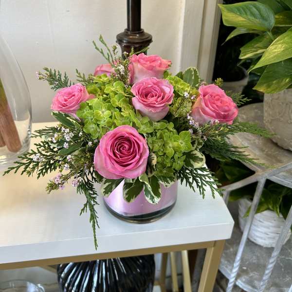 Pink and Green Love Bouquet