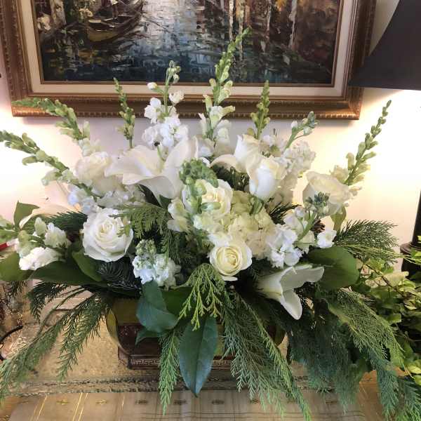 White splendor bouquet