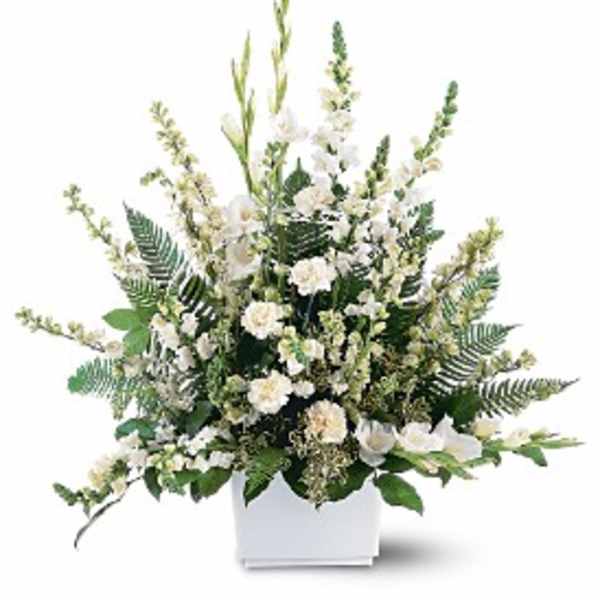 White Expressions Basket