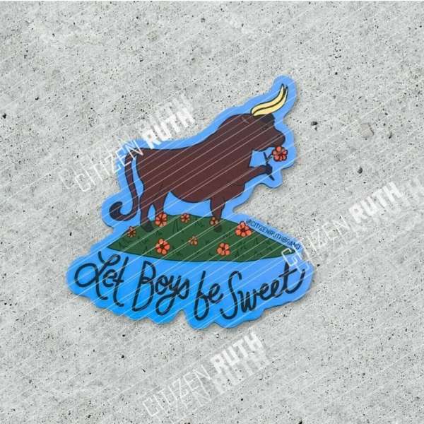 Let Boys Be Sweet Sticker