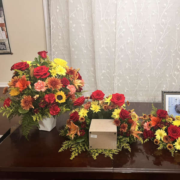 Trio Funeral Cremation Tribute Package