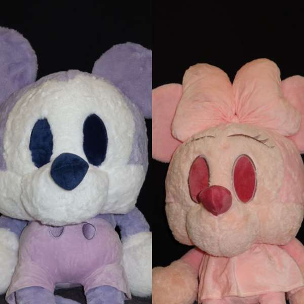 Giant Plush Couple – Pink & Purple Edition