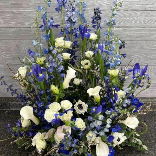 Blue Memories Urn Meadow