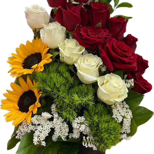 Large Floral Stairway