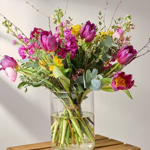 Happy Face in a Vase