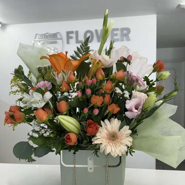 Blushing Garden Purse