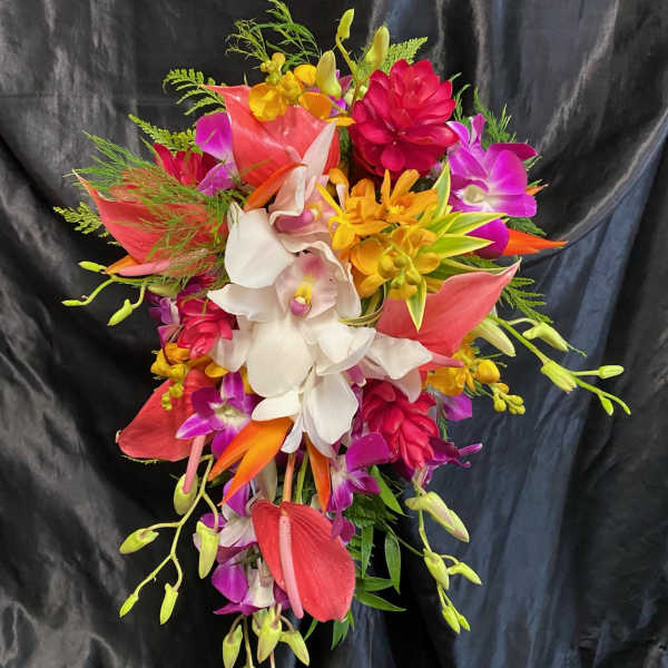 CASCADE BRIDAL TROPICAL