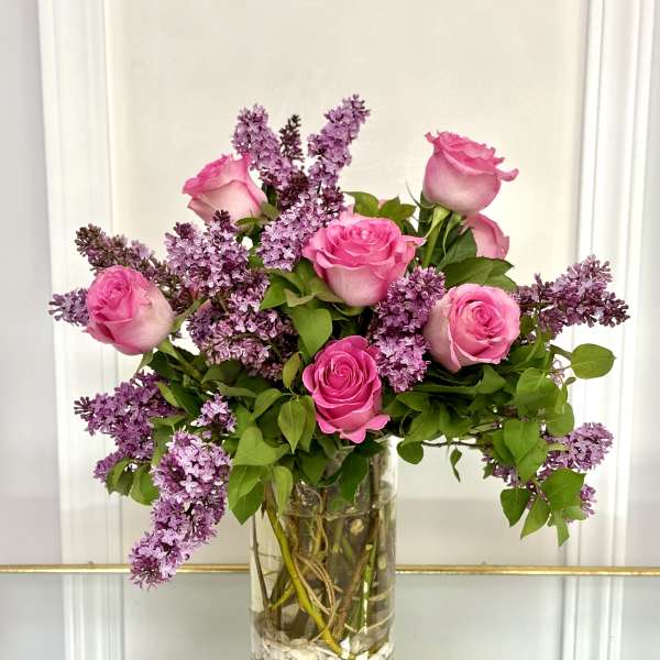 Lilac Bloom Romance By VLM Flowers