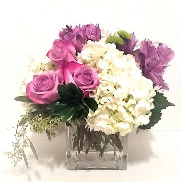 Vintage Style Glass Cube