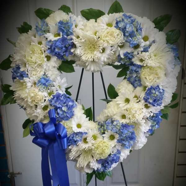 From the Heart... in Blue designed by The Potted Plant