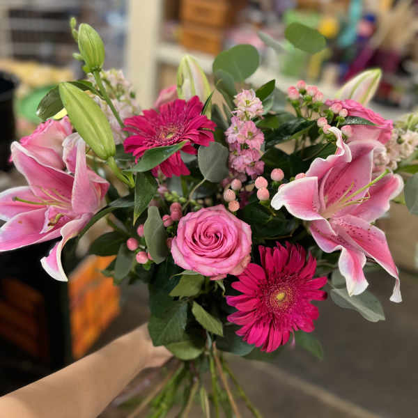 Pinky Promise Hand-Tied Bouquet