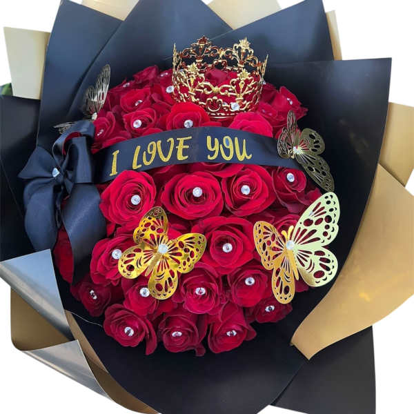 I love you Queen Bouquet