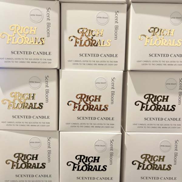 Rich Florals Signature Candle