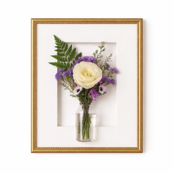 Wall en Fleurs – Unique Creation 1