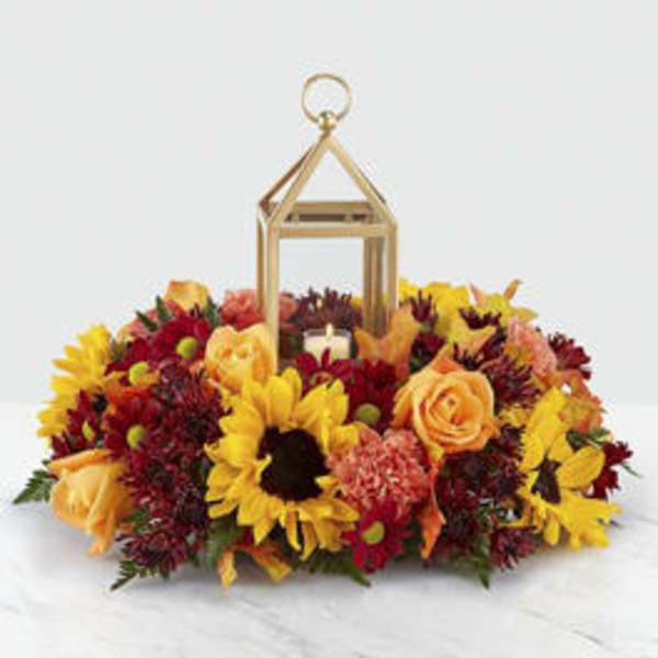 Giving Thanks Lantern Centerpiece