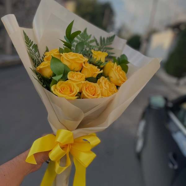 Yellow roses