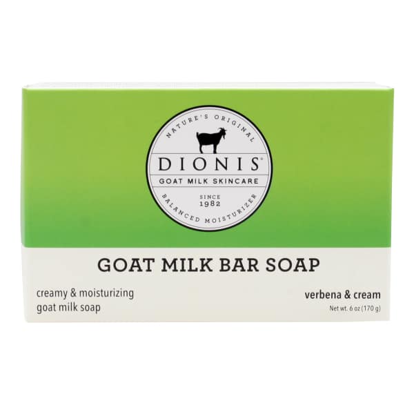 Dionis Goat Milk Bar Soap, Verbena & Cream
