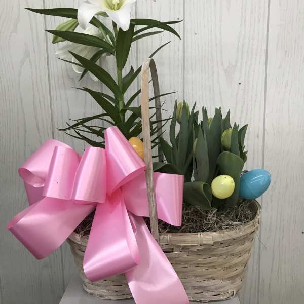 Easter Garden Basket