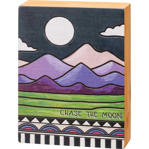 Box Sign Chase the moon
