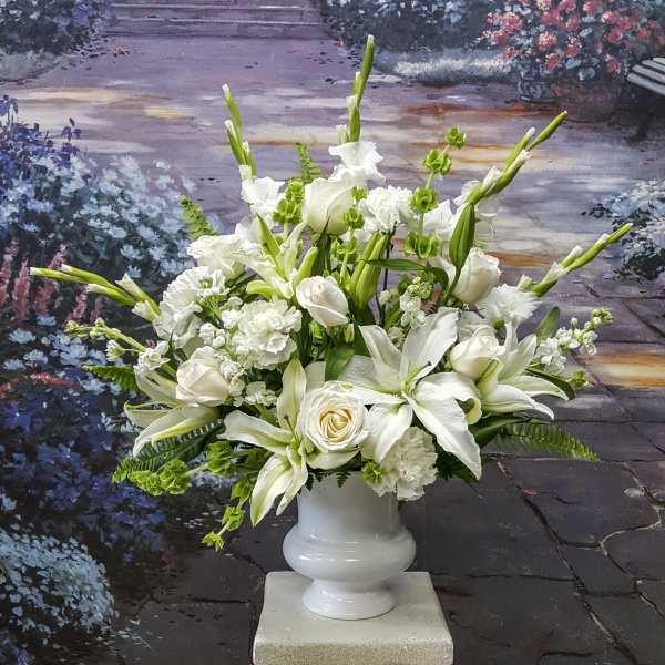 White Sympathy Arrangement