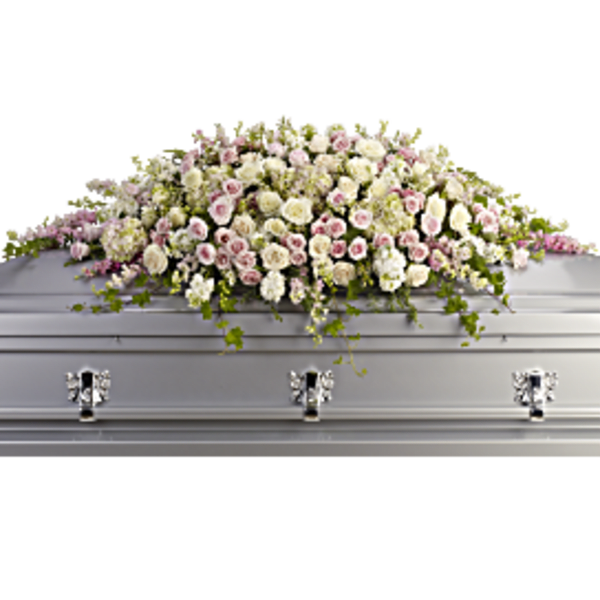 Always Adored Casket spray