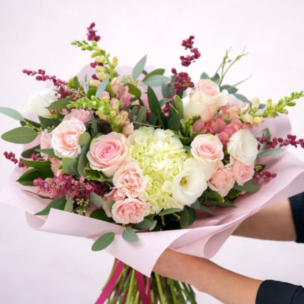 Heart On Your Sleeve Handtied Bouquet