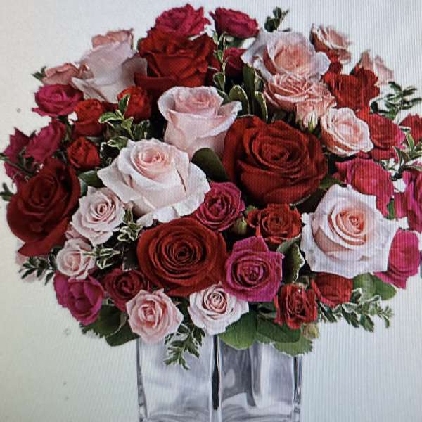 BED OF ROSES BOUQUET
