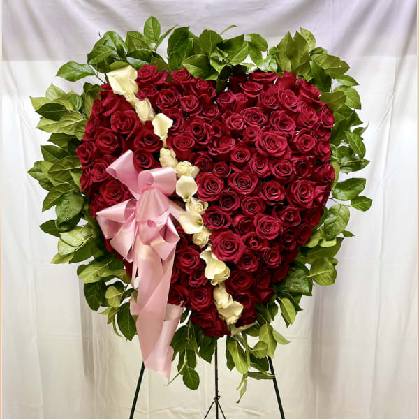 Red Sympathy Full Heart