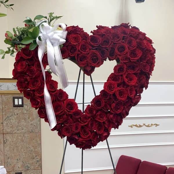 Corazón abierto con Rosas