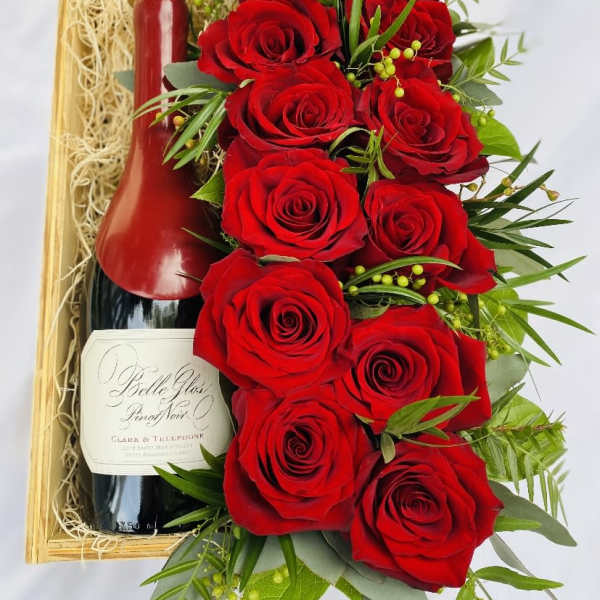 Belle Glos "Clark & Telephone" Pinot Noir Santa Barbara Rose Crate