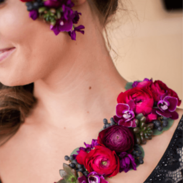Midnight Bloom Wearable Corsage