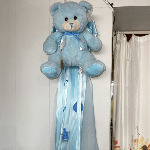 Baby Boy Birth Announcement Mum Door Hanger