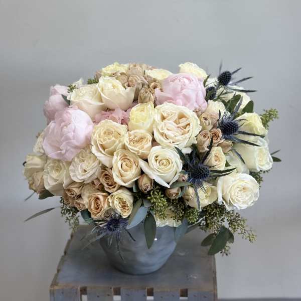 Rose and Peony Arrangement