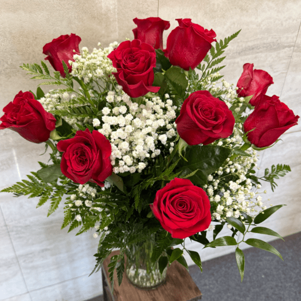 Dozen's red roses