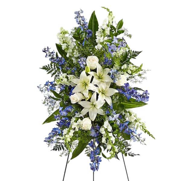 Heartfelt Blue Spray