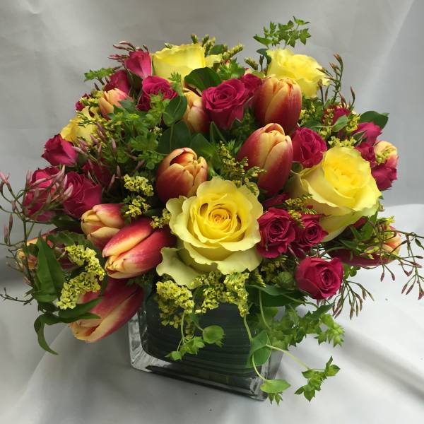 Pink and Yellow Spring