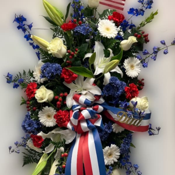 Patriotic Tribute Spray