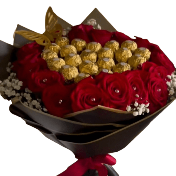 The Golden Romance Bouquet