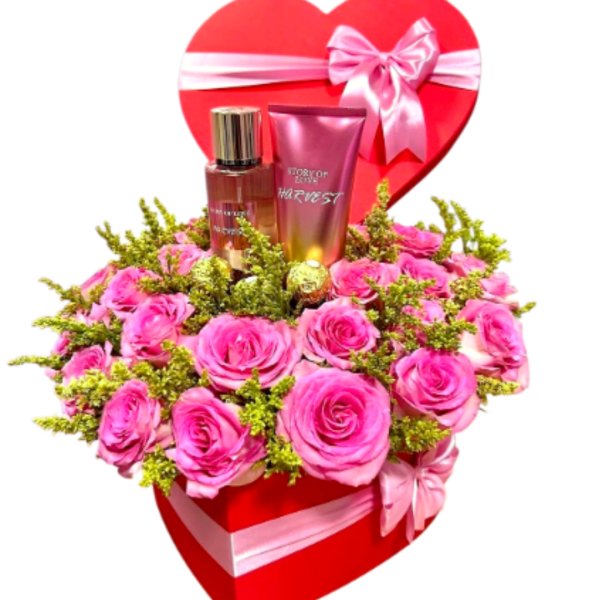 The Sweet Scent of Love Heart Box