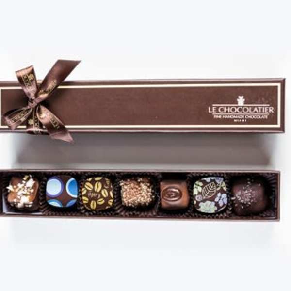 7 Pc Assorted Chocolate Truffles (BR)
