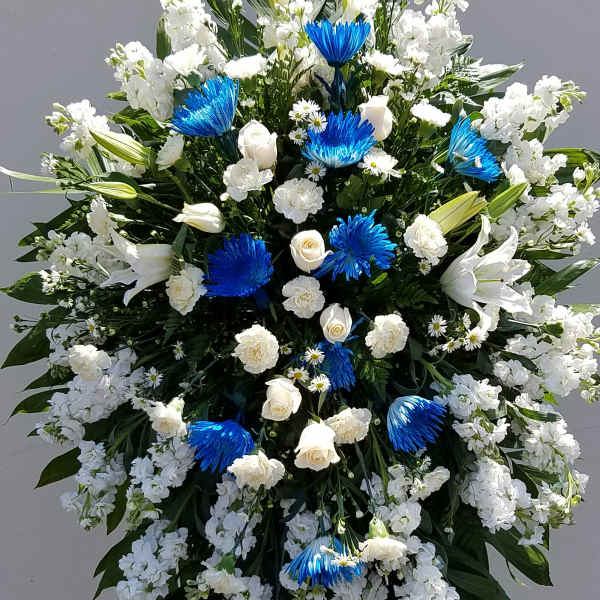 Blue Standing Spray #2