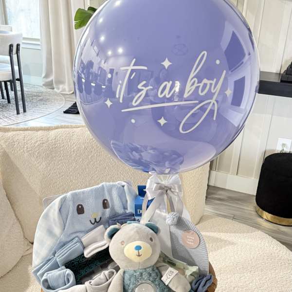 Baby Boy Luxury Gift Basket