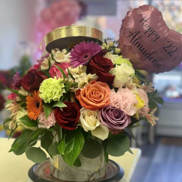 Rosas ,claveles ,gerberas