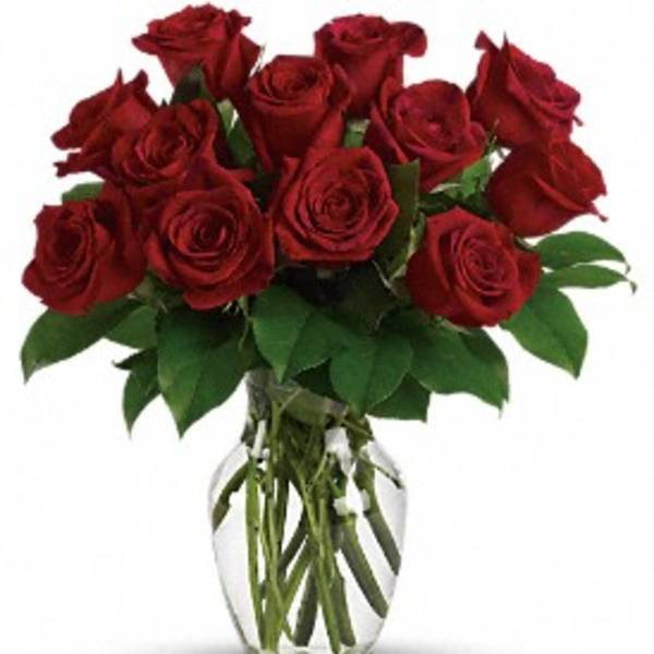 Enduring Passion - 12 Red Roses