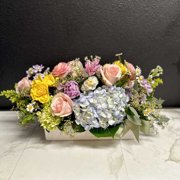 Spring Pastel Centerpiece